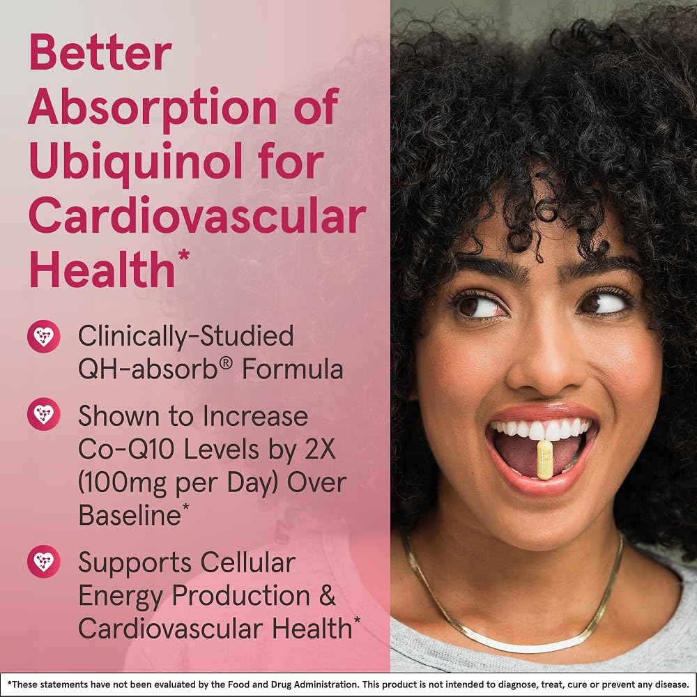 Jarrow Formulas Ubiquinol 100mg & Vitamin D3 Bundle - 220 Softgels - image 4