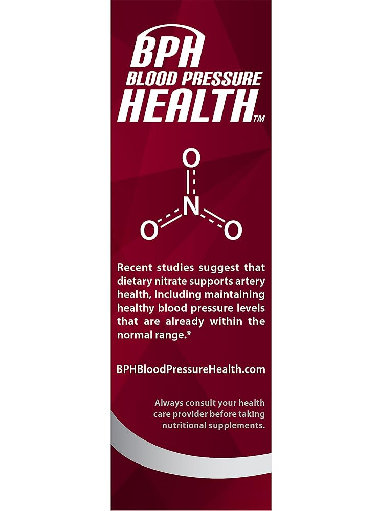 BPH Blood Pressure Health Beetroot Caplets - 60 Count - image 8