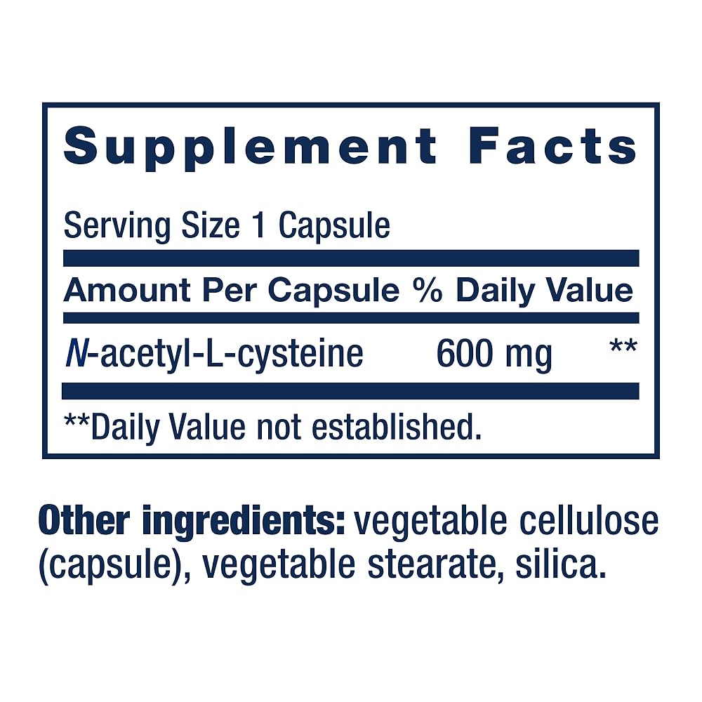 Jarrow Inositol 750mg & Life Extension NAC 600mg Bundle - 160 Capsules - image 7