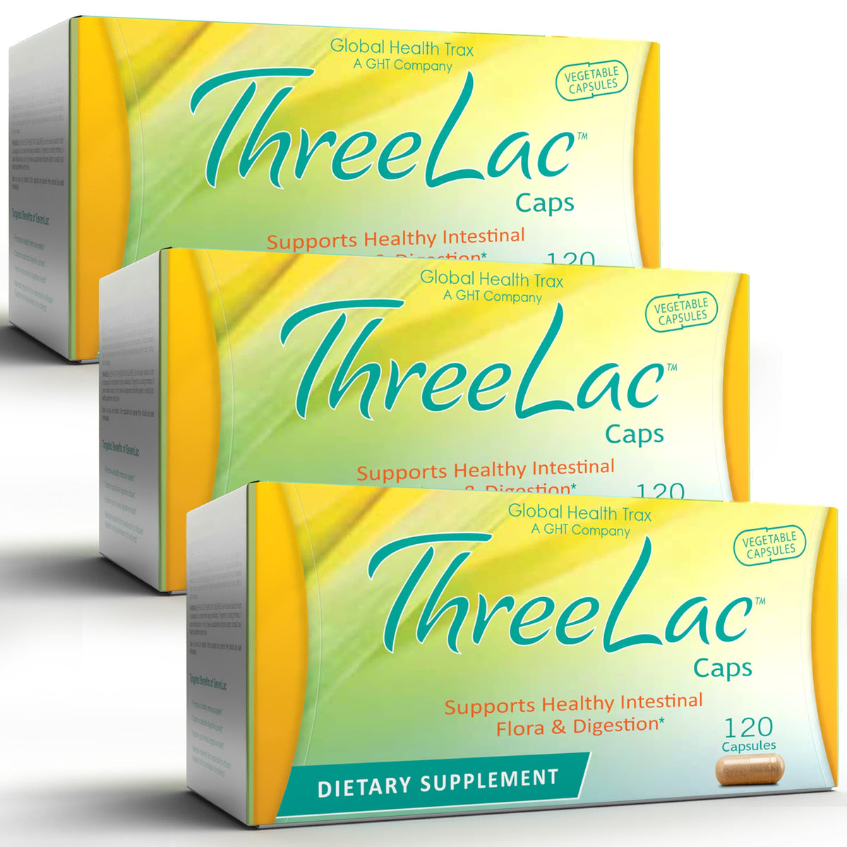 GHT Global Health Trax Global Health Trax GHT - ThreeLac Probiotic