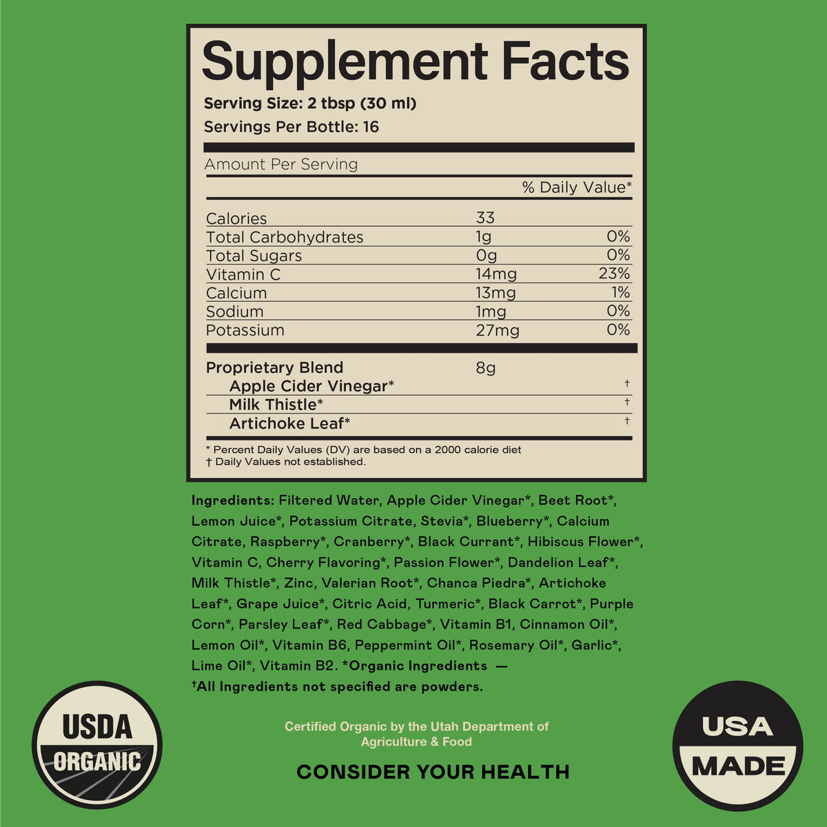 Complete Natural Products Liver Complete Organic Liquid Concentrate - 8 Fl Oz - image 4