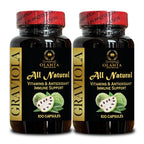 OLANTA TRADE SOLUTION Graviola Extract Immune Support - 200 Capsules