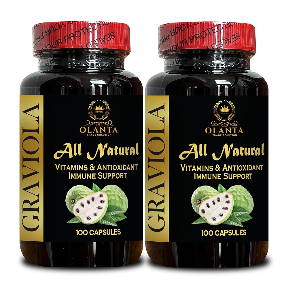 OLANTA TRADE SOLUTION Graviola Extract Immune Support - 200 Capsules