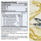 ANDREW LESSMAN Essential Omega-3 Unflavored - Softgels - Ultra-Pure