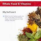 Physician's Strength Potent-B Whole Food B Complex Powder - 14.1 oz - image 3