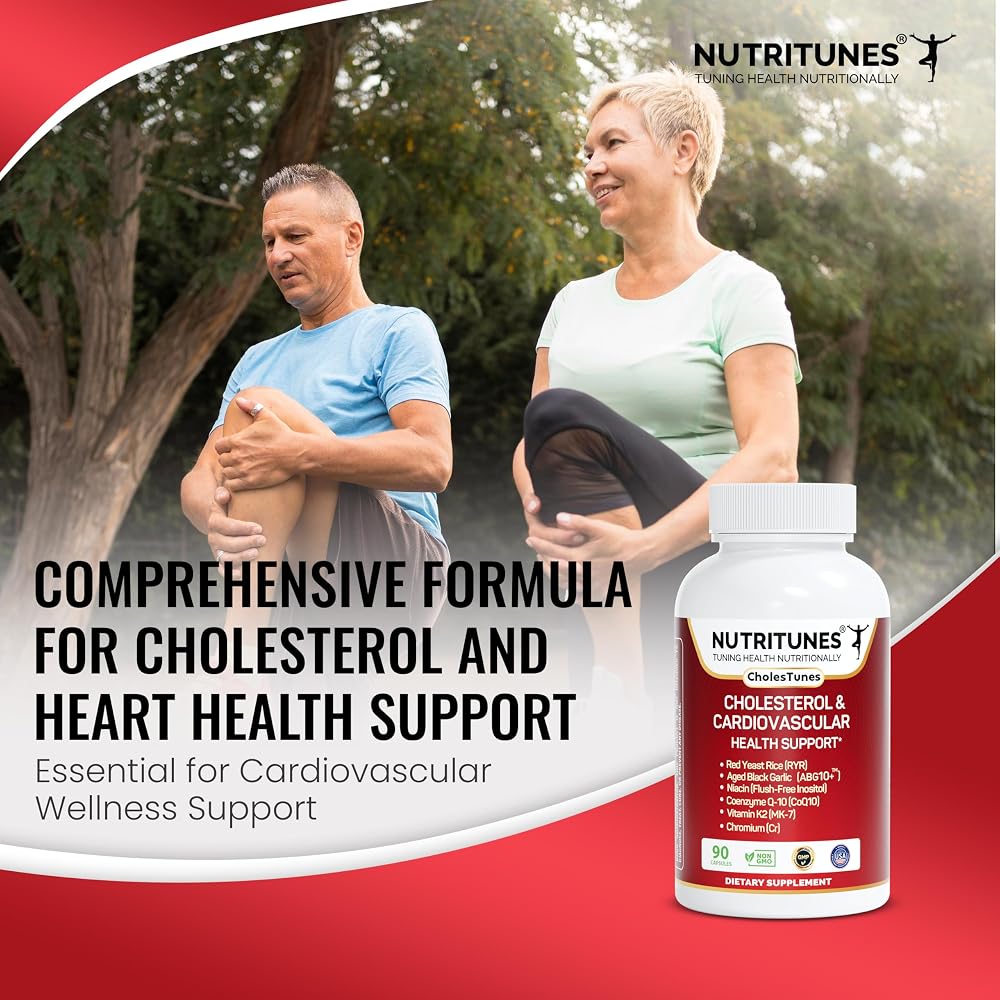 Nutritunes CholesTunes Cholesterol Support Supplement - 90 Capsules - image 4