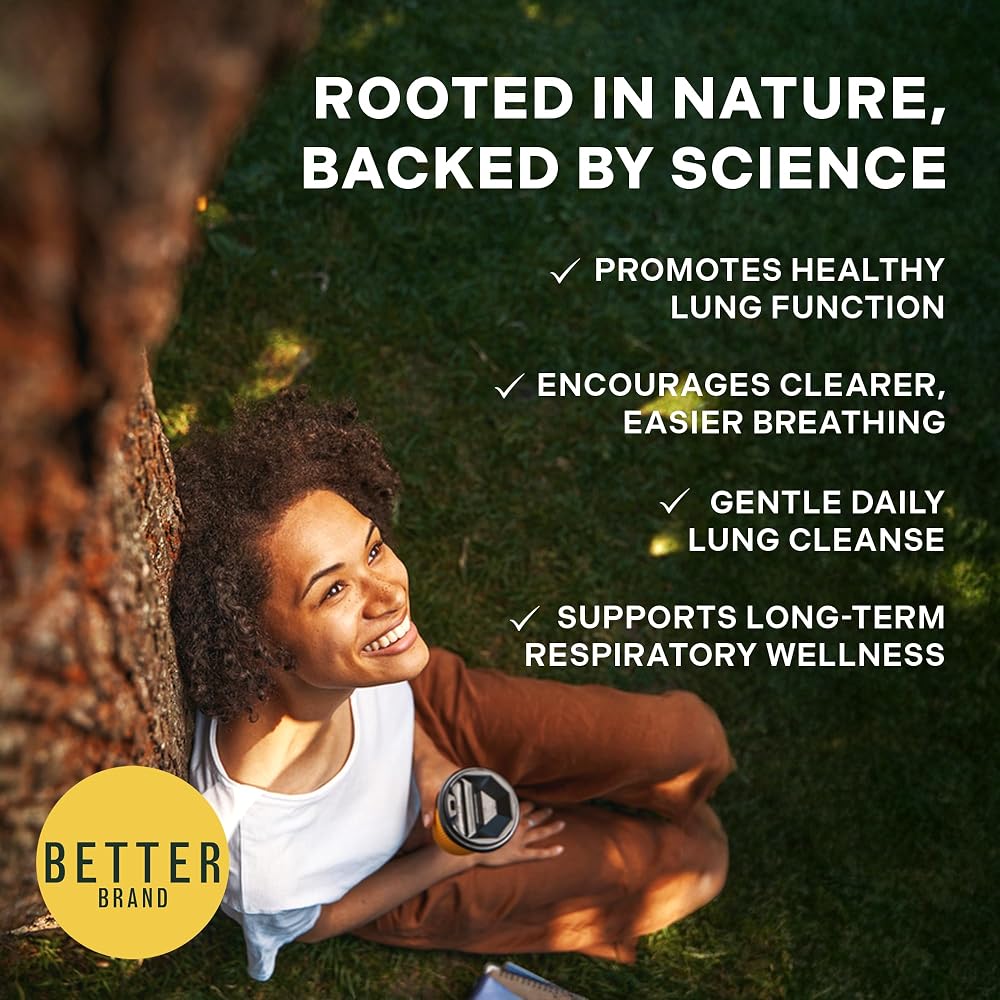 Betterbrand Mullein Drops for Lung Detox - Mullein Leaf Tincture