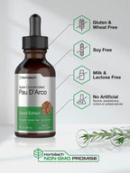 Horbäach Pau D'Arco Tincture Inner Bark Extract - 2 fl oz - image 4
