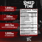 5% Nutrition Shred Time Fat Burner Capsules - 180 Count - image 2