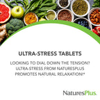 NaturesPlus Ultra-Stress with Iron B-Complex Supplement - 30 Tablets - image 3