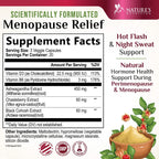Nature's Nutrition Menopause Supplement with Dong Quai & Black Cohosh - image 2