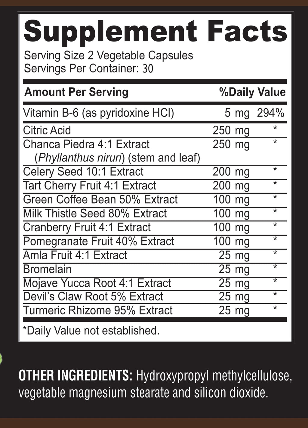 YUMMYVITE Uric Acid Advanced Formula - 60 Capsules - image 7