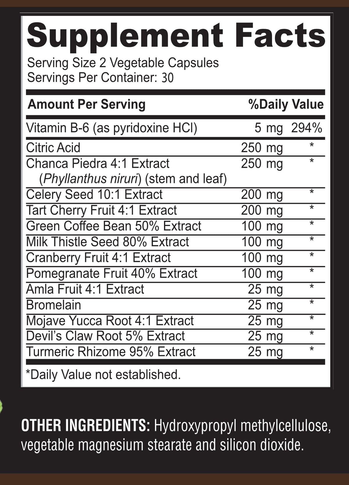 YUMMYVITE Uric Acid Advanced Formula - 60 Capsules - image 7
