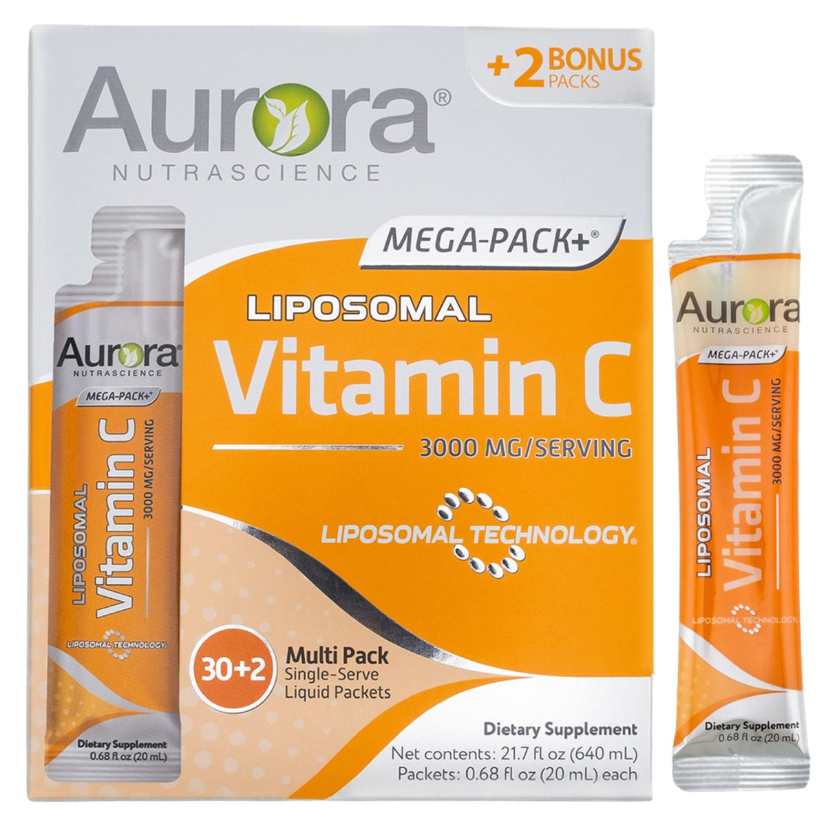 Vida Lifescience Aurora Nutrascience Liposomal Liquid Vitamin C