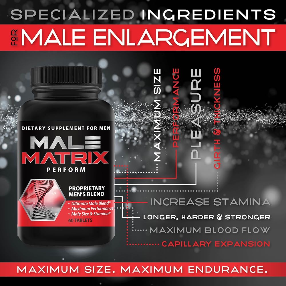 XL Science Male Matrix Testosterone Booster - 60 Tablets - image 4