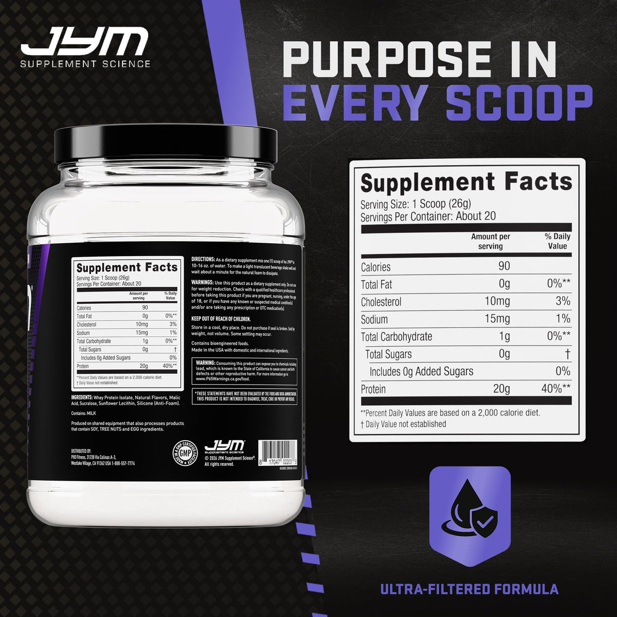 ISO JYM 20 Servings - Watermelon
