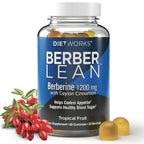 DietWorks BerberLean Gummies with Berberine & Ceylon Cinnamon - 60 Count