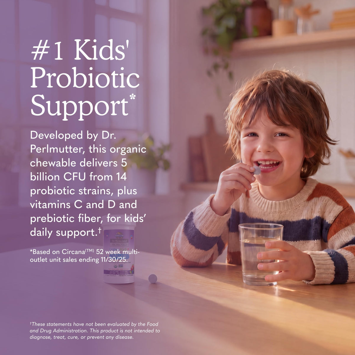 Garden of Life Dr. Formulated Kids+ Probiotics