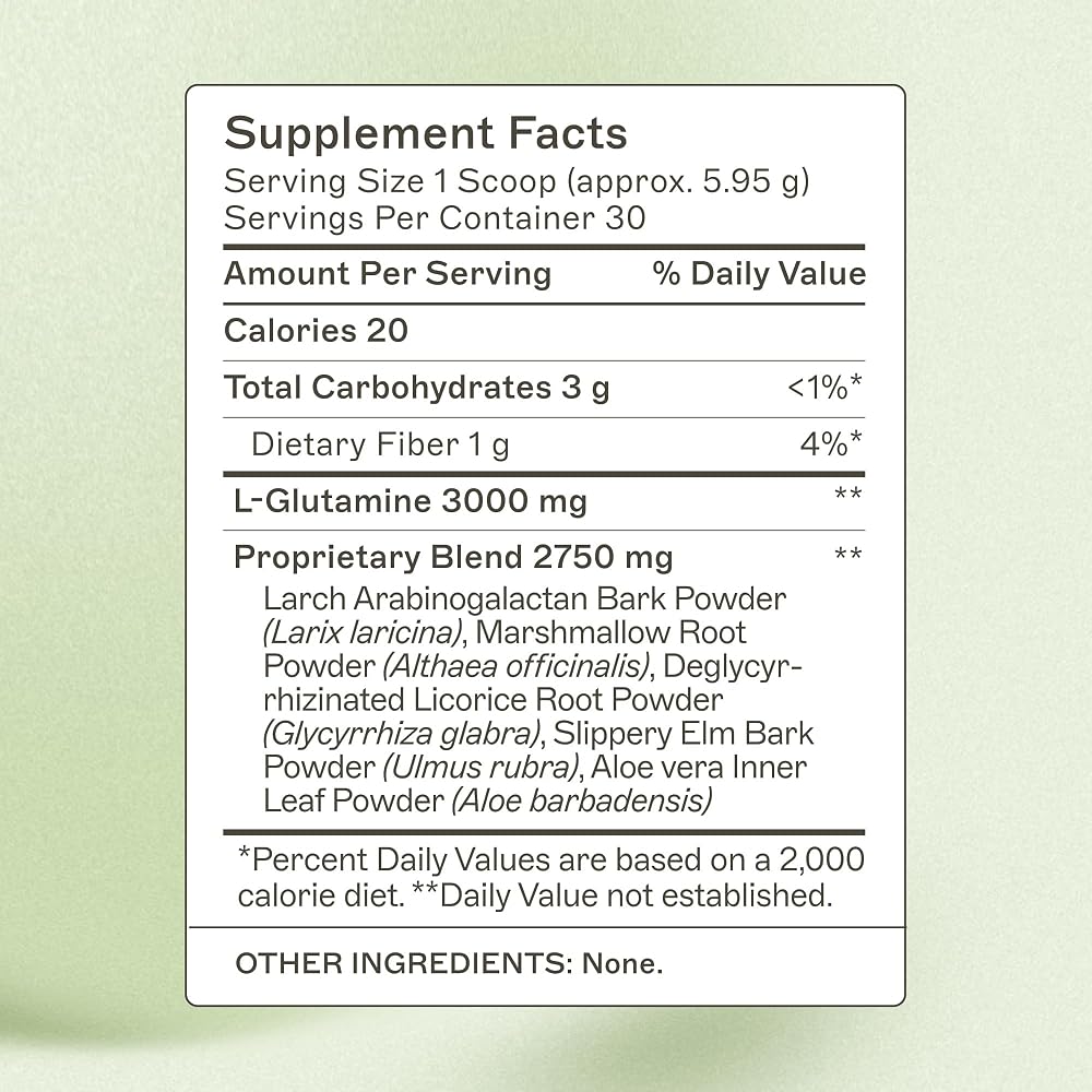 Amy Myers MD Leaky Gut Revive L-Glutamine Powder - 30 Servings - image 2