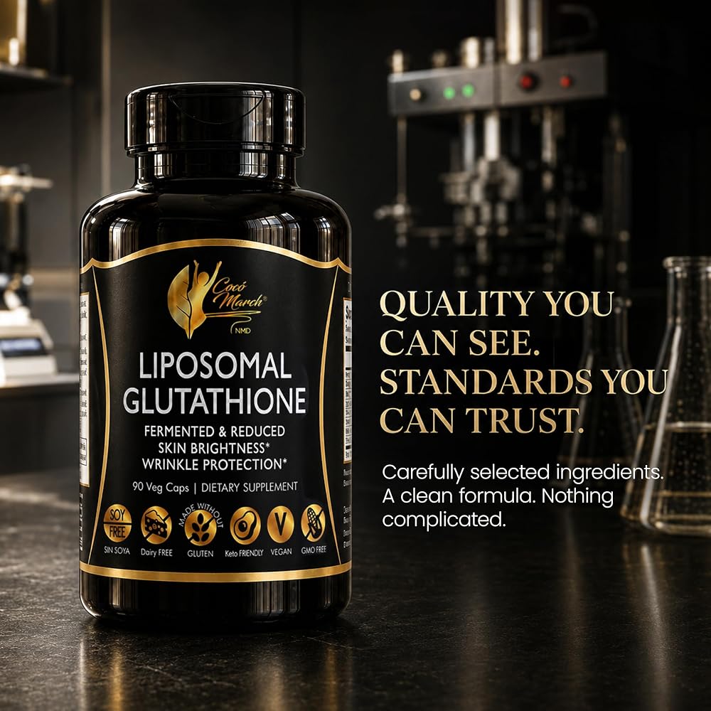 Cocó March Liposomal Glutathione 500mg Immune Support - 90 Capsules - image 5