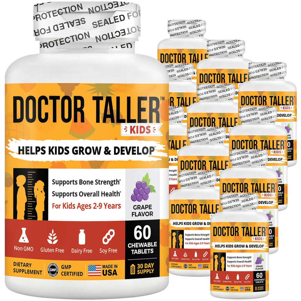 NuBest Doctor Taller Kids Multivitamin Calcium Chewable Tablets - 720 Count