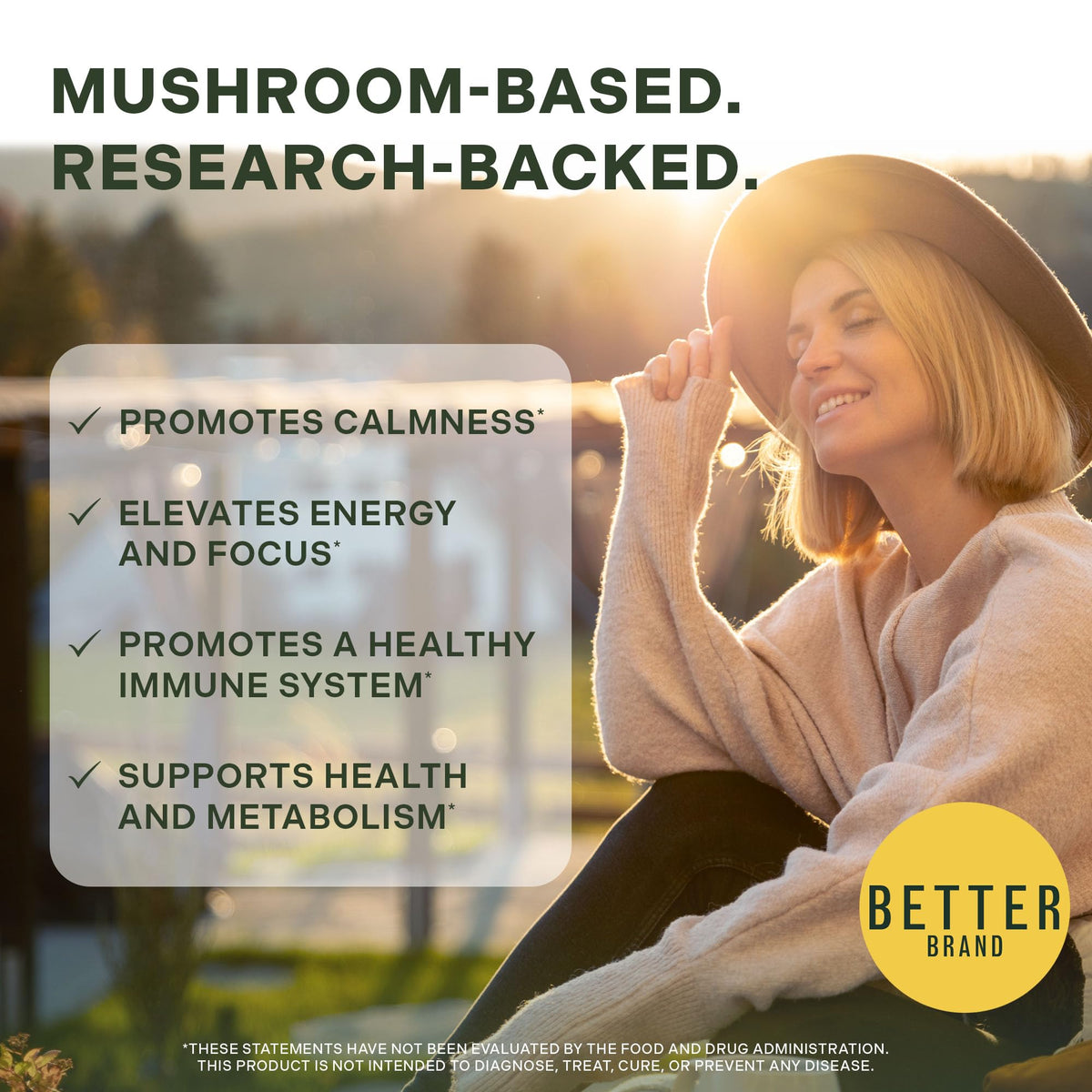Betterbrand BetterMushrooms Mushroom Gummies to Support Gut Health
