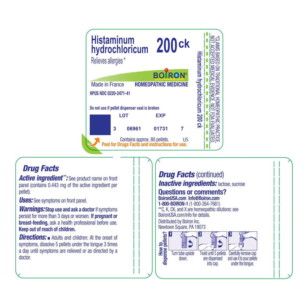 Boiron Histaminum Hydrochloricum Homeopathic Medicine for Allergies - image 9