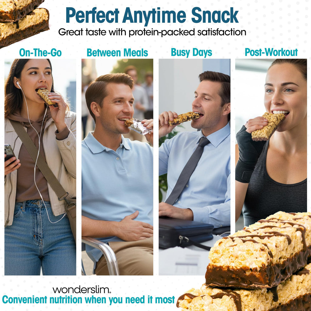 WonderSlim High Protein High Fiber Bars Fluffy S'more Crisp - 7 Pack - image 6