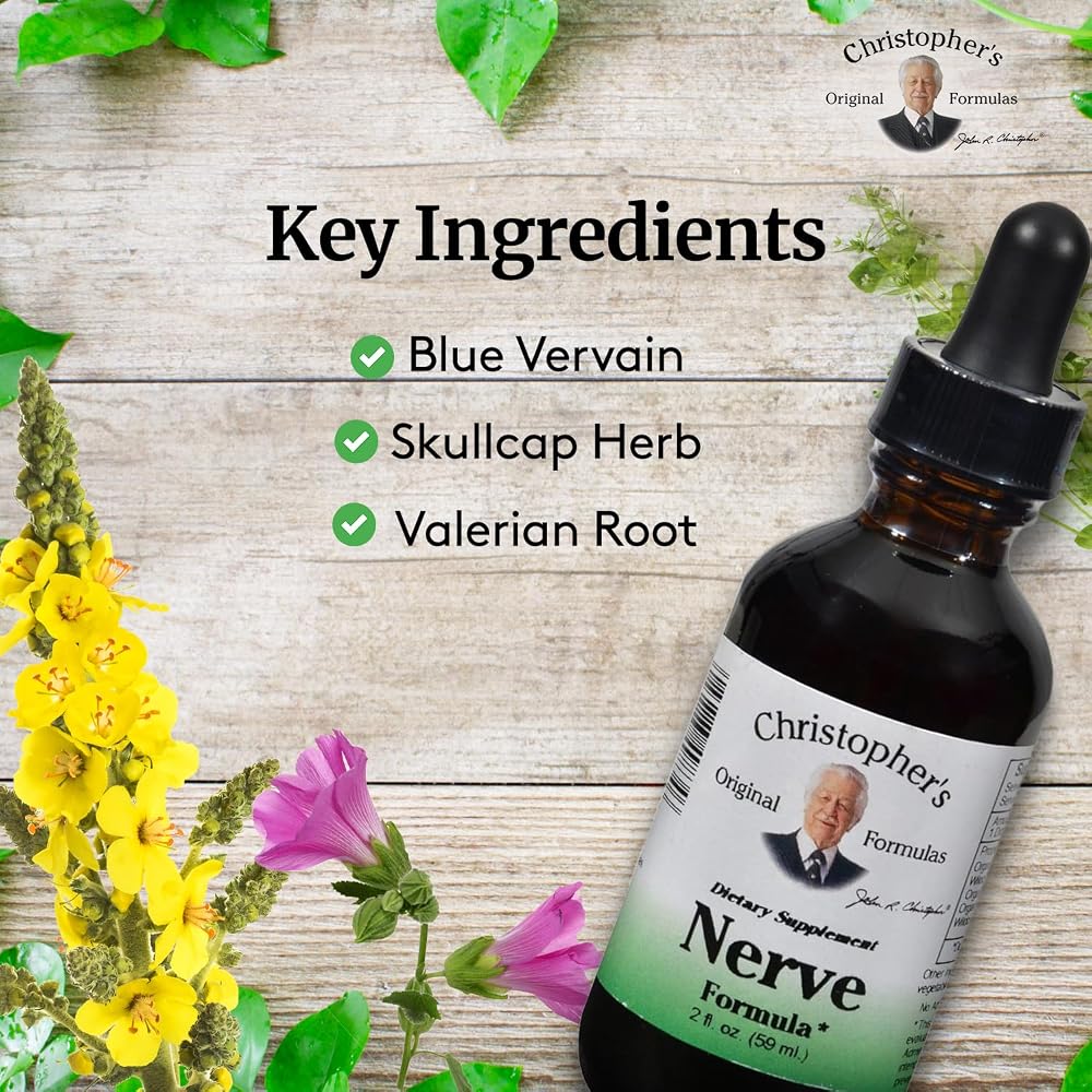 Christopher's Original Formulas Nerve Formula B&B Glycerite - 2 fl oz - image 3