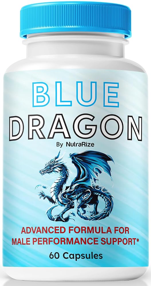 NutraRize BleuDragon Capsules for Energy and Stamina - 60 Capsules