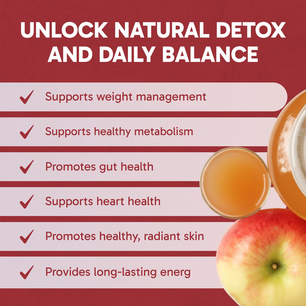 Clinical Effects Apple Cider Vinegar 1300mg - 60 Vegetarian Capsules - image 3