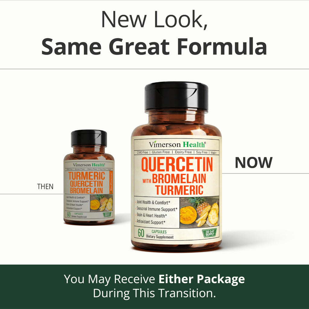 Vimerson Health Quercetin with Bromelain Turmeric Curcumin - 60 Capsules - image 8