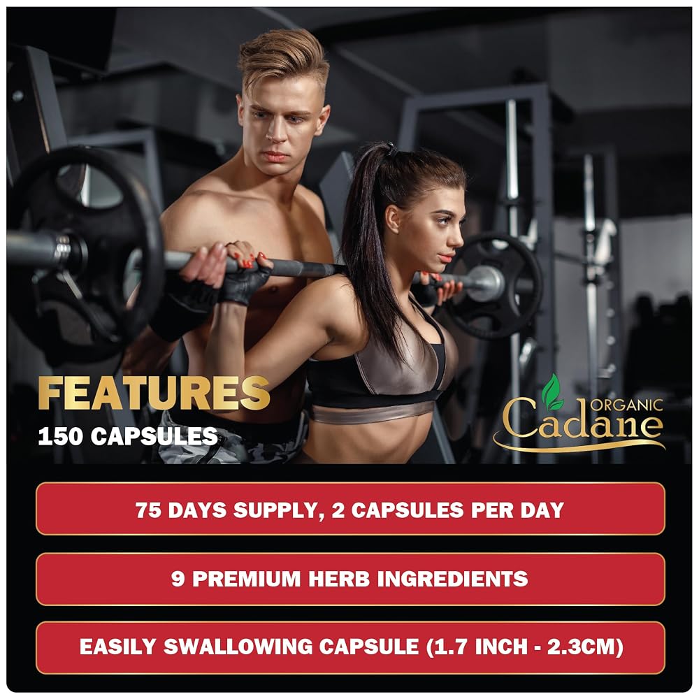 Organic Cadane Berberine Supplement - 150 Vegetarian Capsules - image 6