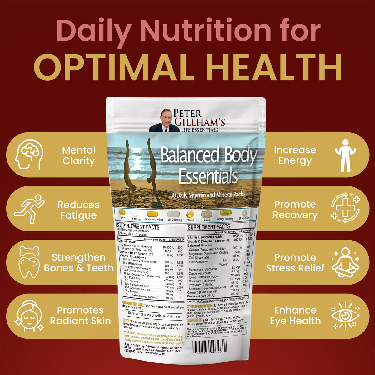 Peter's Choice Natural Daily Multivitamin & Mineral Pack - image 2