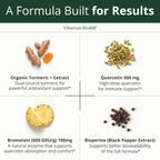 Vimerson Health Quercetin with Bromelain Turmeric Curcumin - 60 Capsules - image 4