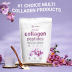 Micro Ingredients Multi Collagen Peptides Powder - 1lb - image 2