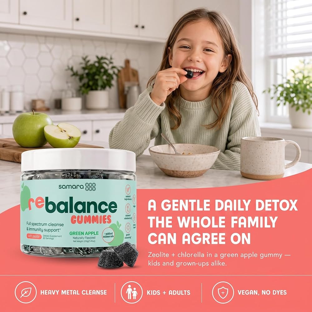 Samara 888 Zeolite Detox for Kids & Adults