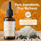Vesper Mushrooms Liquid Extract - Double Extraction with Wild