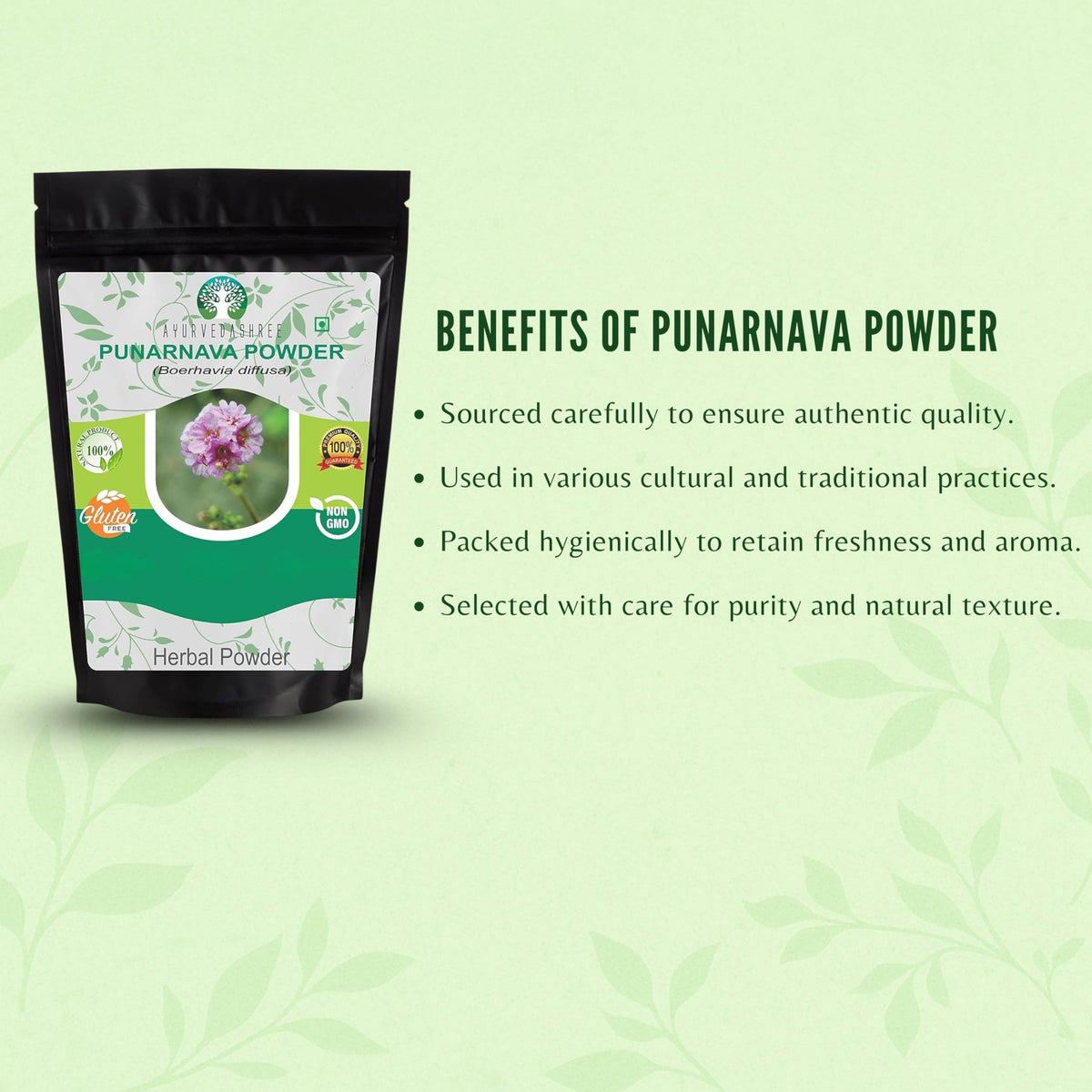 AYURVEDASHREE Punarnava Powder - 200g - image 5