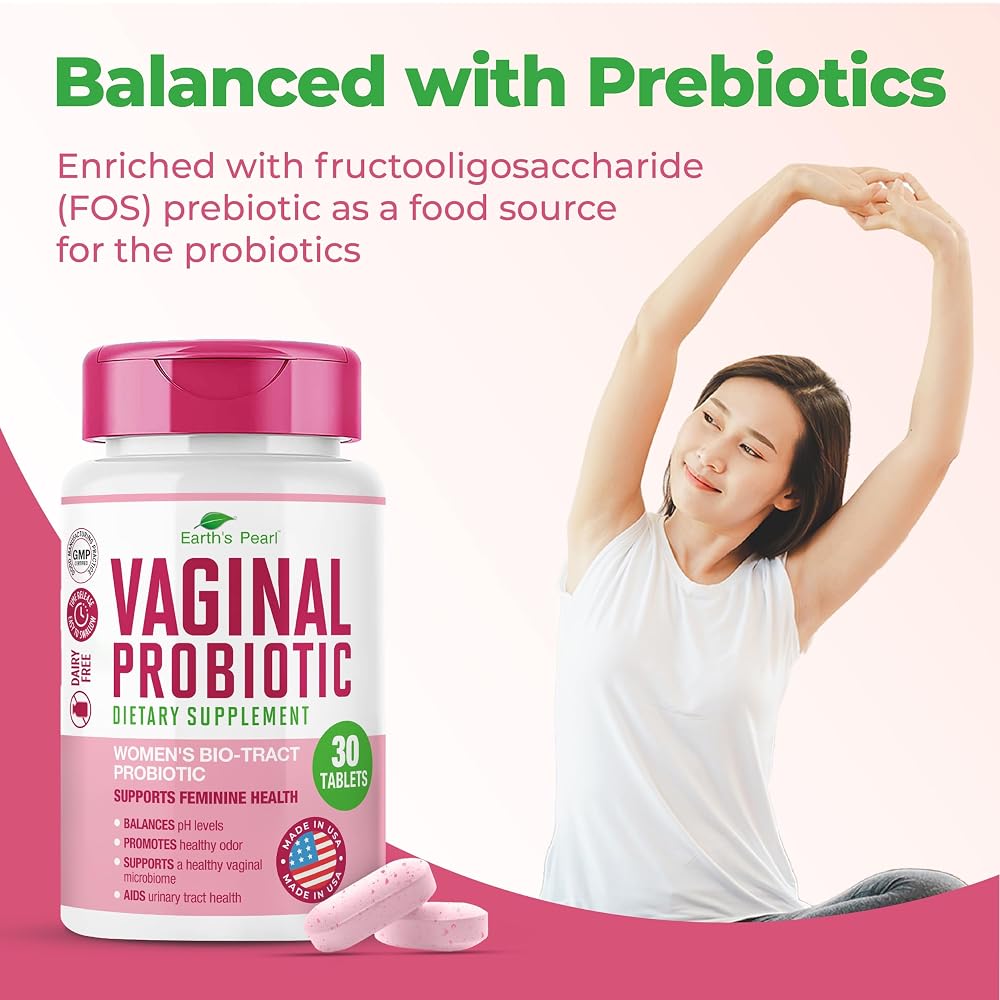 Earth's Pearl Vaginal Probiotics for pH Balance - 30 Tablets - image 5
