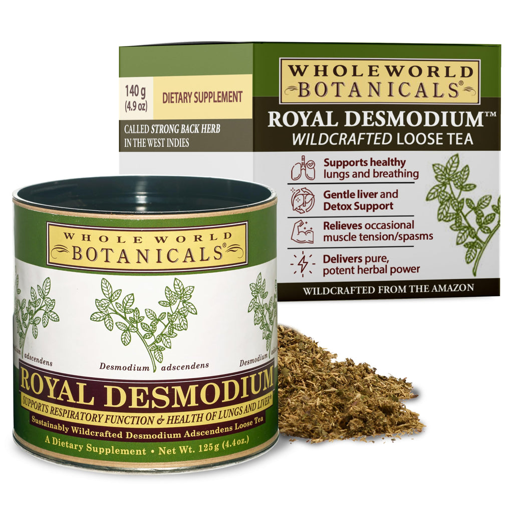Whole World Botanicals Royal Desmodium Tea Loose Leaf - 125g