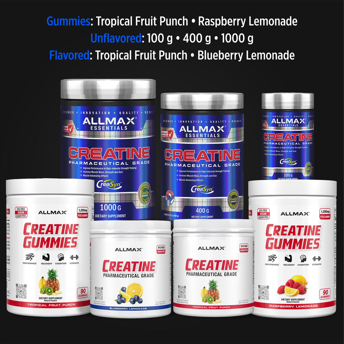 ALLMAX Creatine Monohydrate Powder Micronized Unflavored - 100 g - image 9