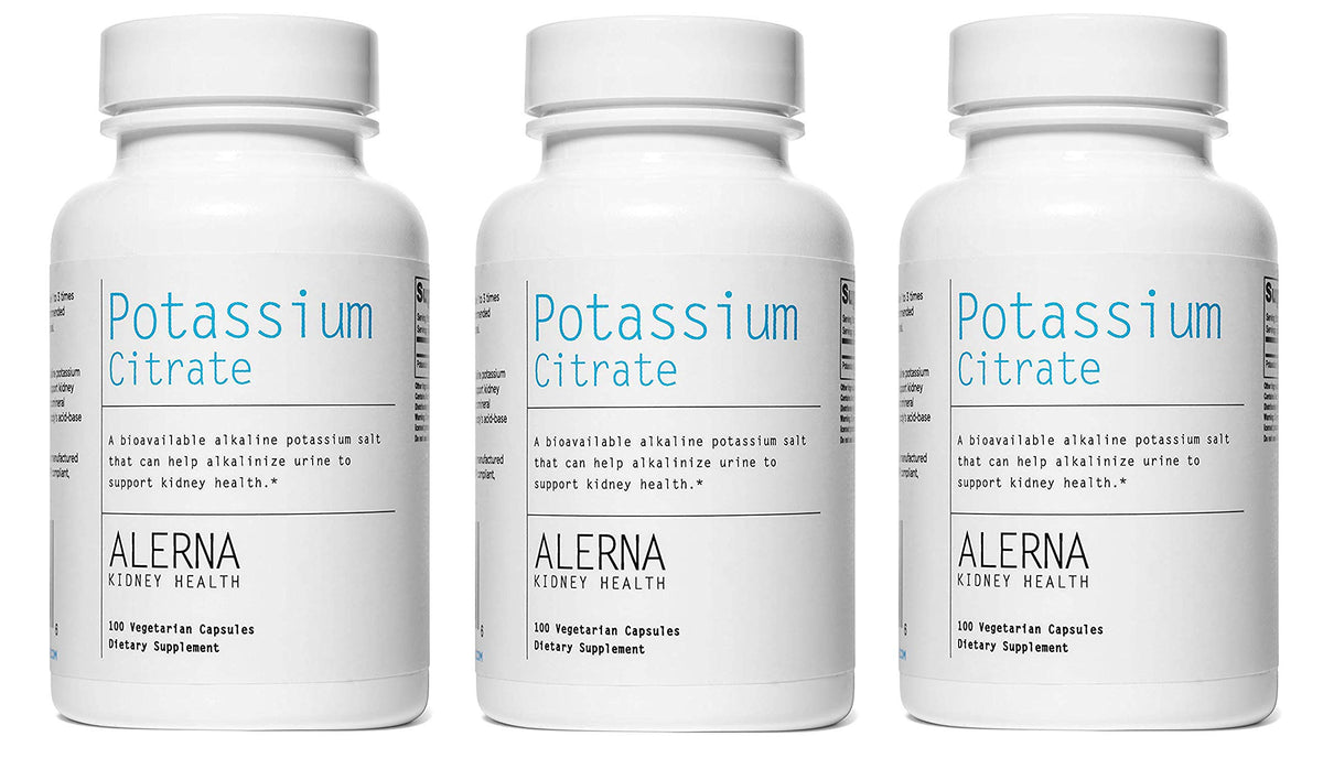 Alerna Kidney Health Alerna: Potassium Citrate 99mg