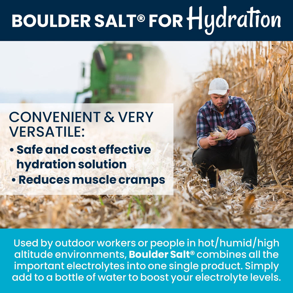 Boulder Salt Low Sodium Electrolyte Salt - 8oz - image 5