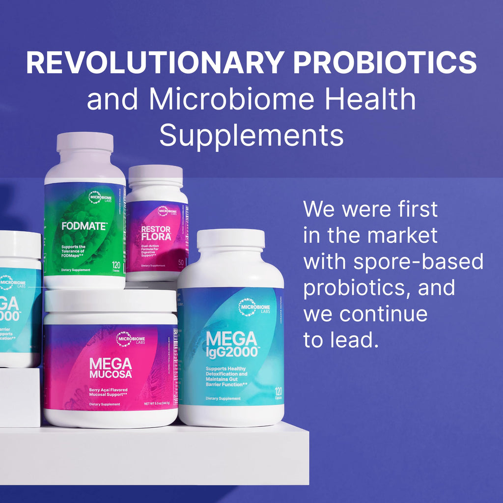 Microbiome Labs MegaPre Prebiotics Supplement for Women & Men