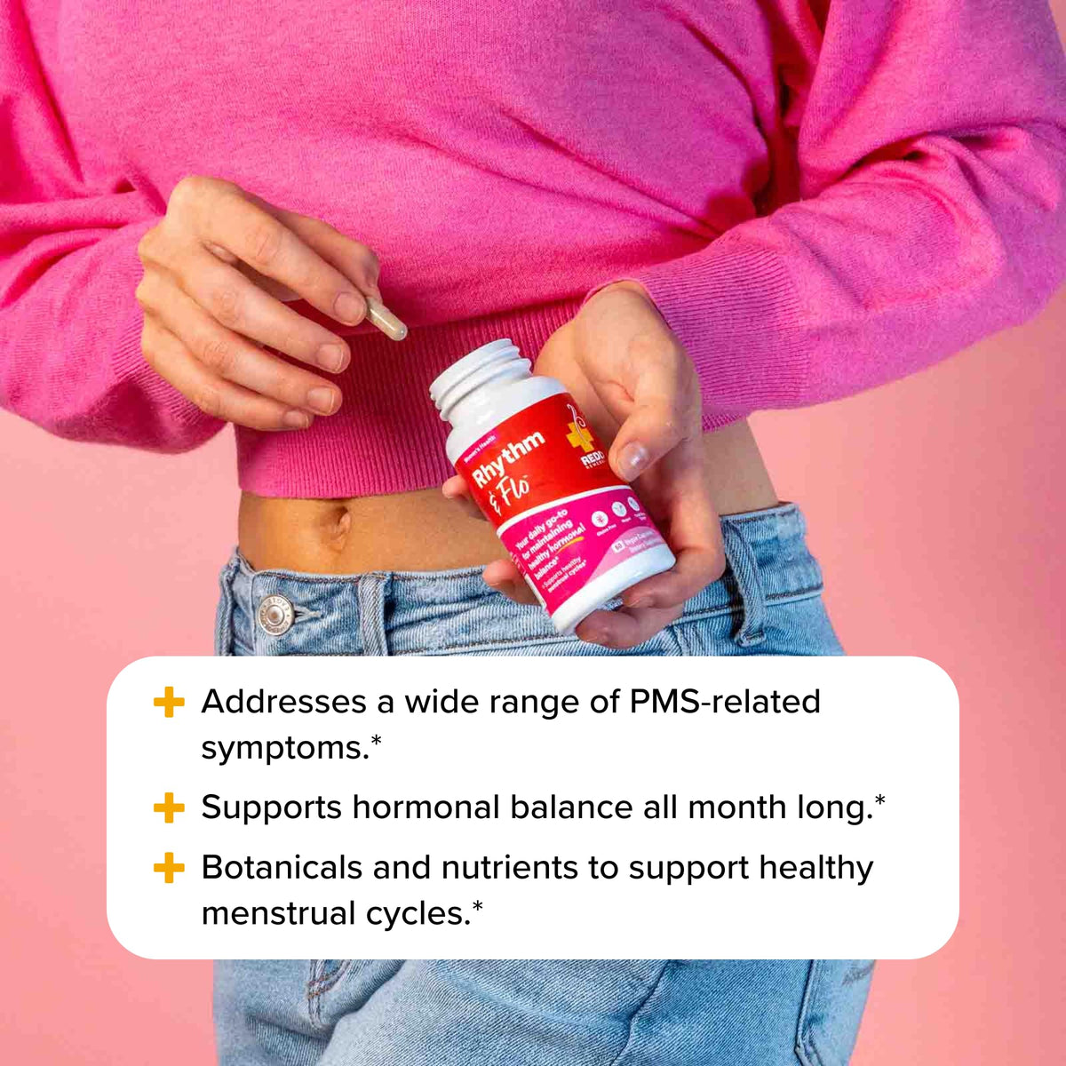Redd Remedies Rhythm & Flo Hormonal Balance - 60 Capsules - image 6