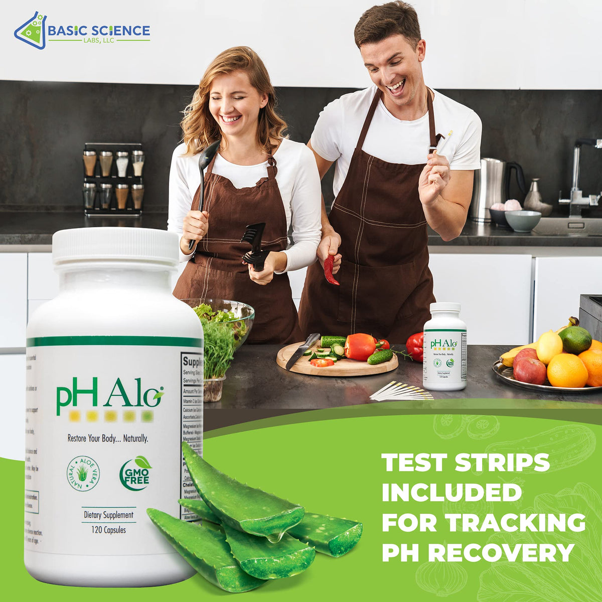 pHAlo pH Balance Supplement Capsules with Magnesium - 120 Count - image 4