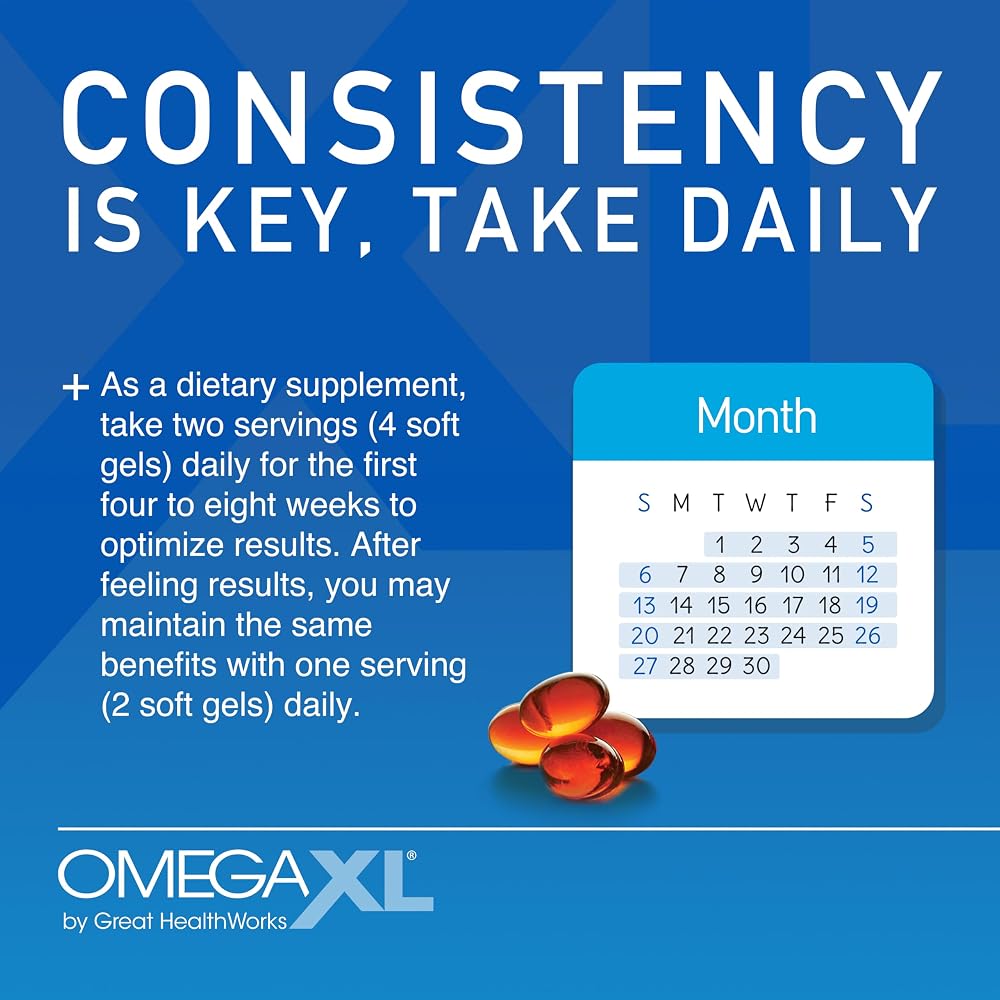 OmegaXL Powerful Joint and Muscle Support Supplement & ProbioticXL