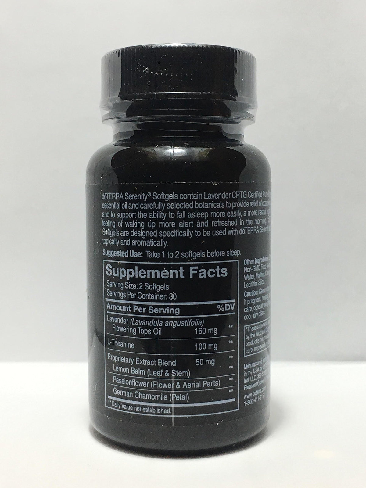 doTERRA Serenity Softgels Essential Oil Restful Complex - 60 Softgels - image 2