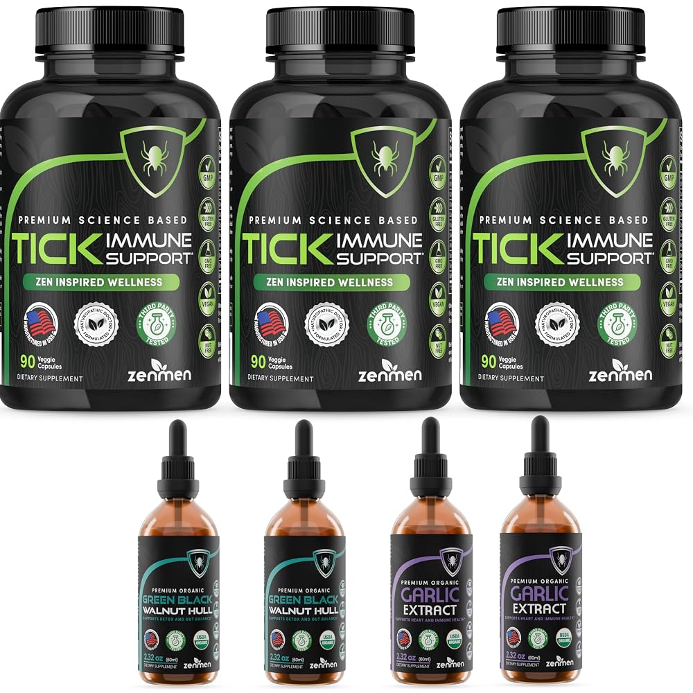 Zenmen Daily Tick Guard Immune Support Supplement - Japanese Knotweed
